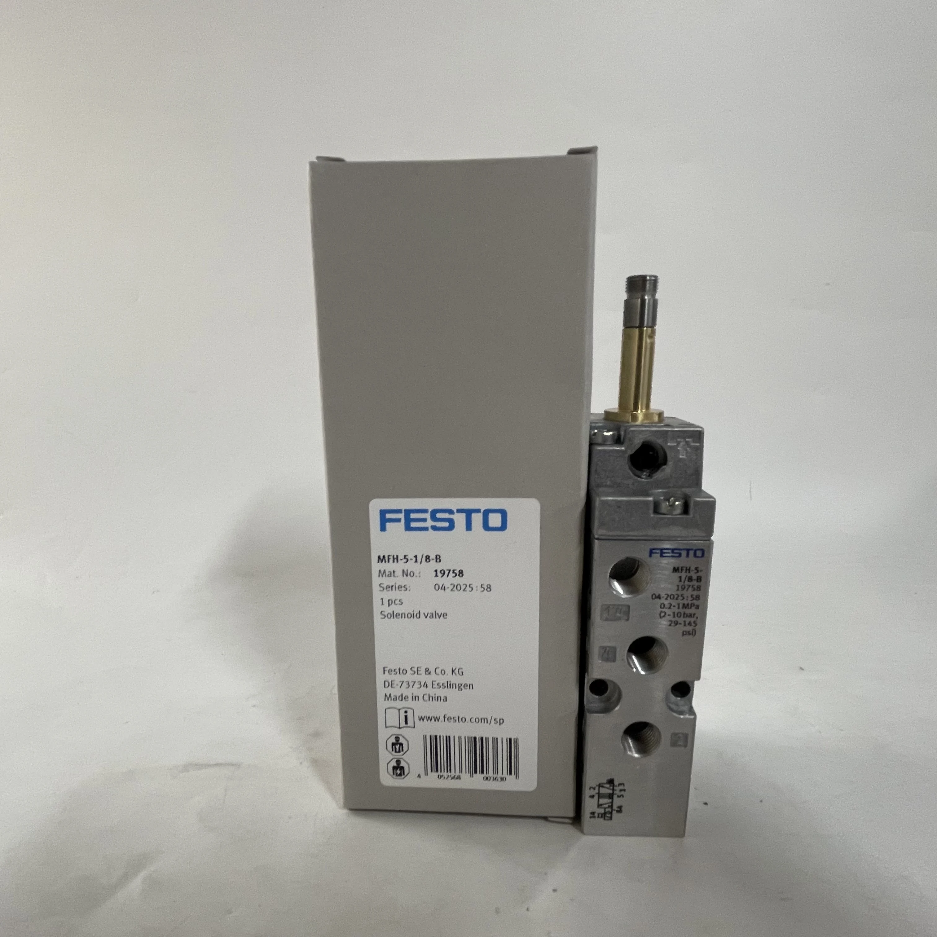 FESTO Solenoid Valve MFH-5-1/8-B