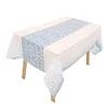 Puntos blancos y azules (centro)