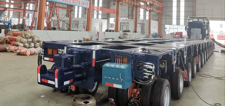 12 Axle 250T Goldhofer Modular Hydraulic Trailer Manufacturers