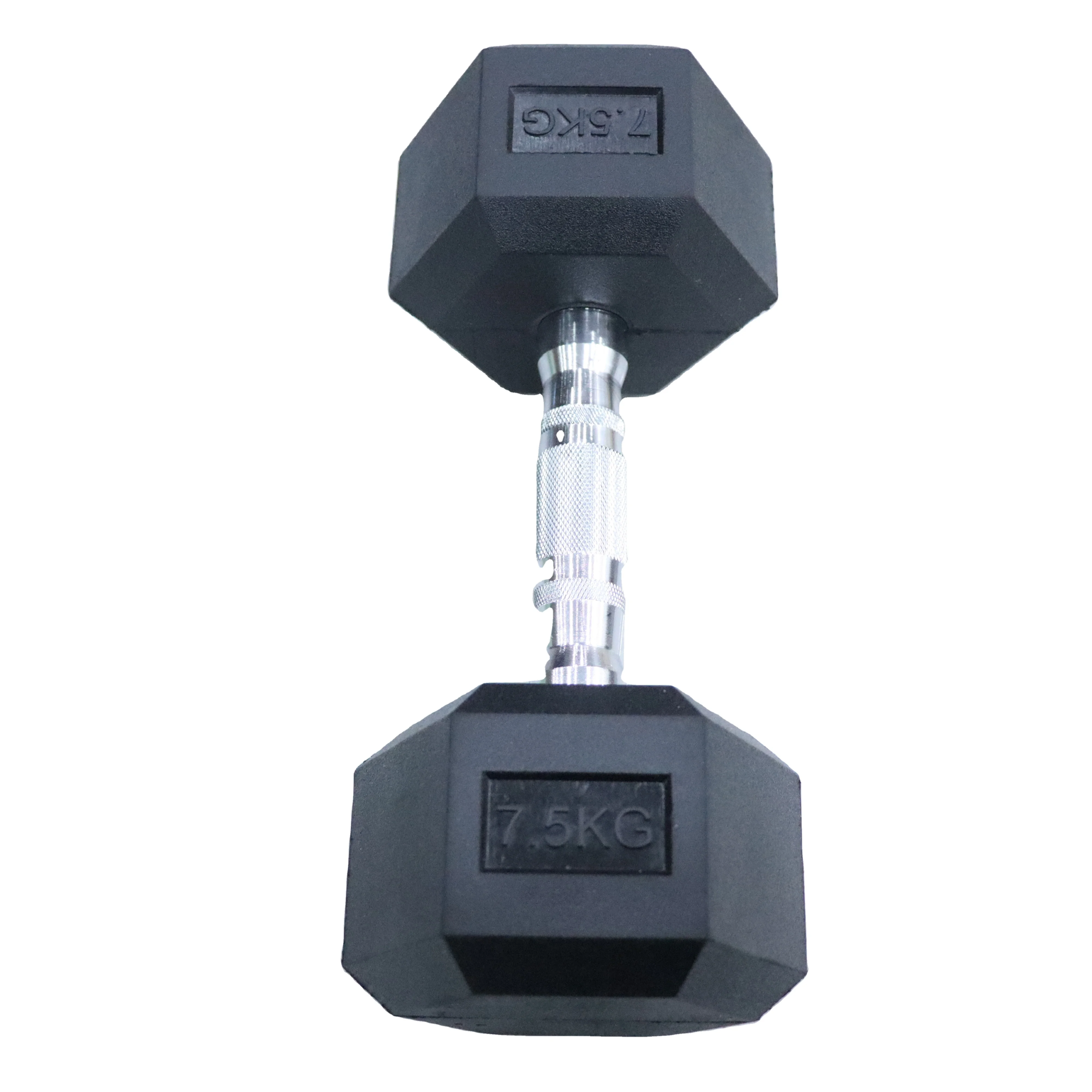 Wholesale Cheap Rubber Hex Dumbbell Set Good Quality