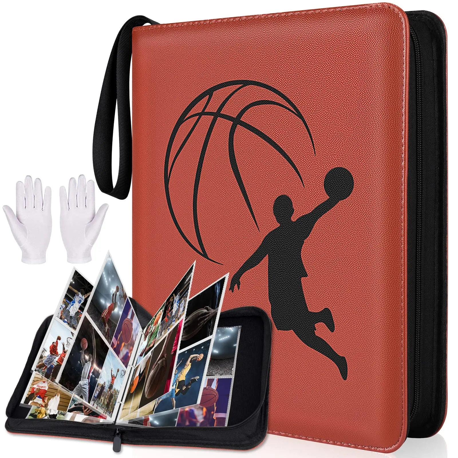 basketball trading card binder Amazon.com: Basketball Card Binder with Sleeves, 900 Pocket Basketbal Card  Holder for Trading Cards, 9 Pocket with 50 Removable Sleeves Zipper Book  Folder Collector Album 3 Ring Binder Organizer : Everything Else