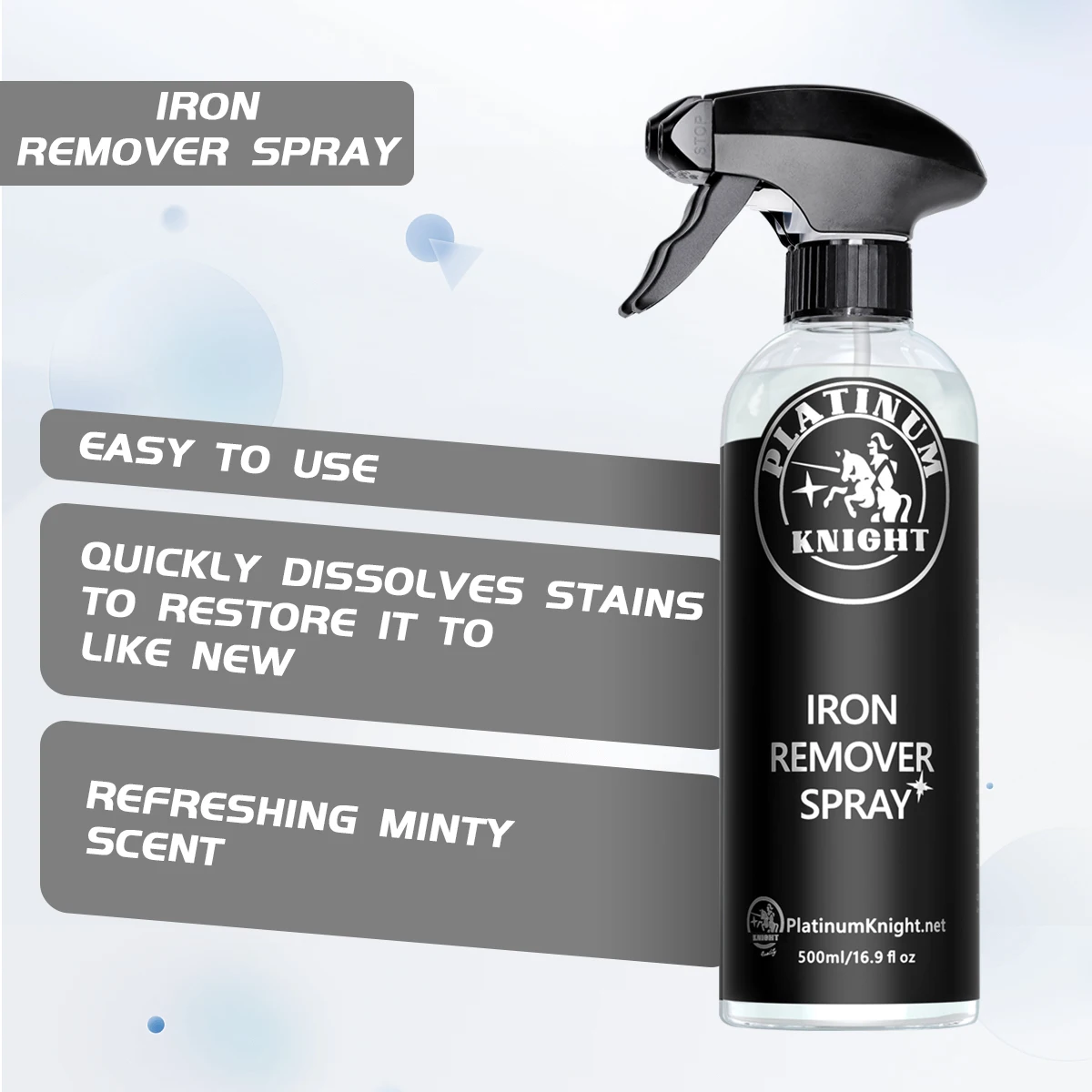 Iron Remover Spray - Safe Chemical Formula | Rapidly Dissolve Brake Dust, Rust & Oxidation | Restores Paint & Wheels!
