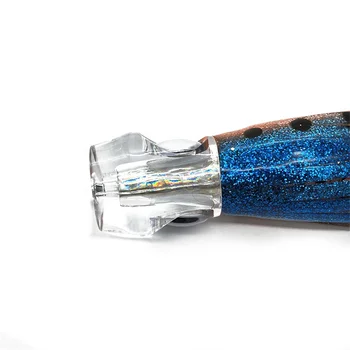 10.5 Inches 170g High Quality Tuna Resin Head Wahoo Fishing Trolling Lure Marlin Lure for Ocean Sea Boat Fishing – Trolling Lure – view 5