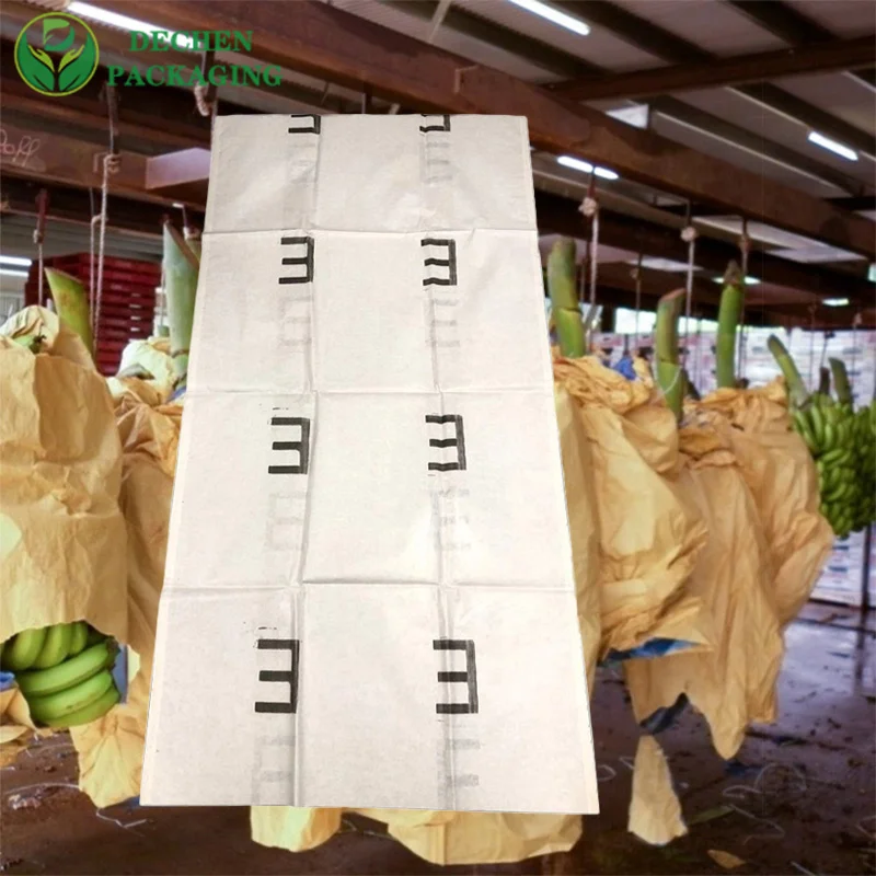 Bolsa de paper de protección de mango de una sola capa de plátano抗白果蝇
