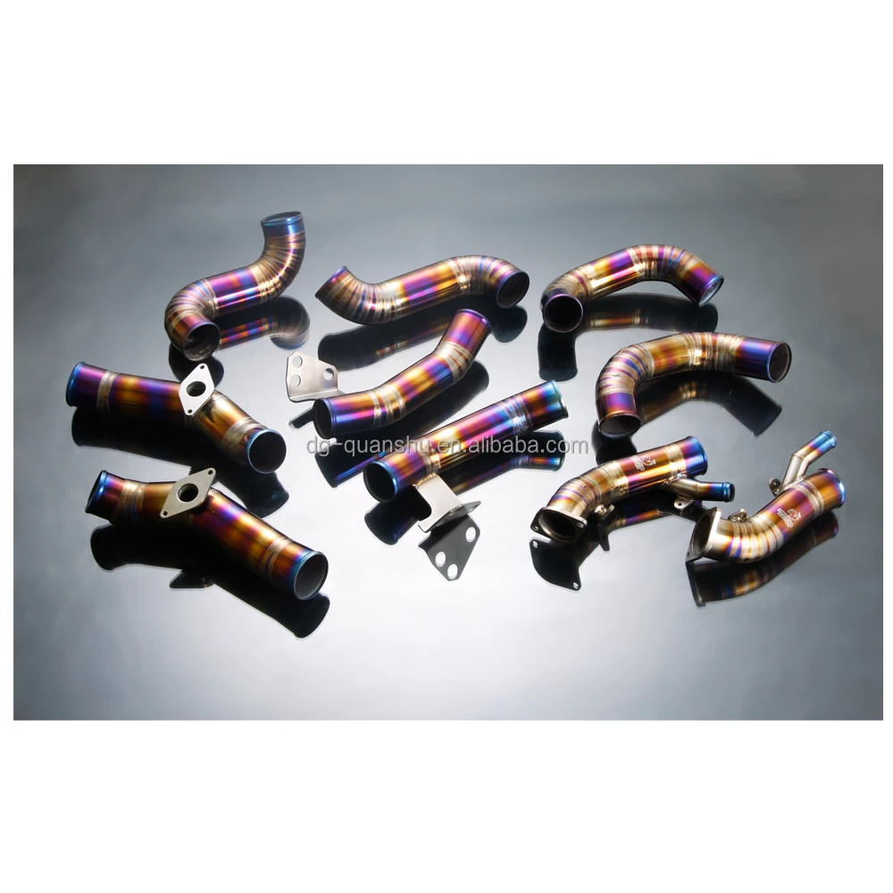 Titanium Intercooler Piping & Intake Pipe For Gtr R35 Buy Y Pipe Down Pipe Mid Pipe Catback