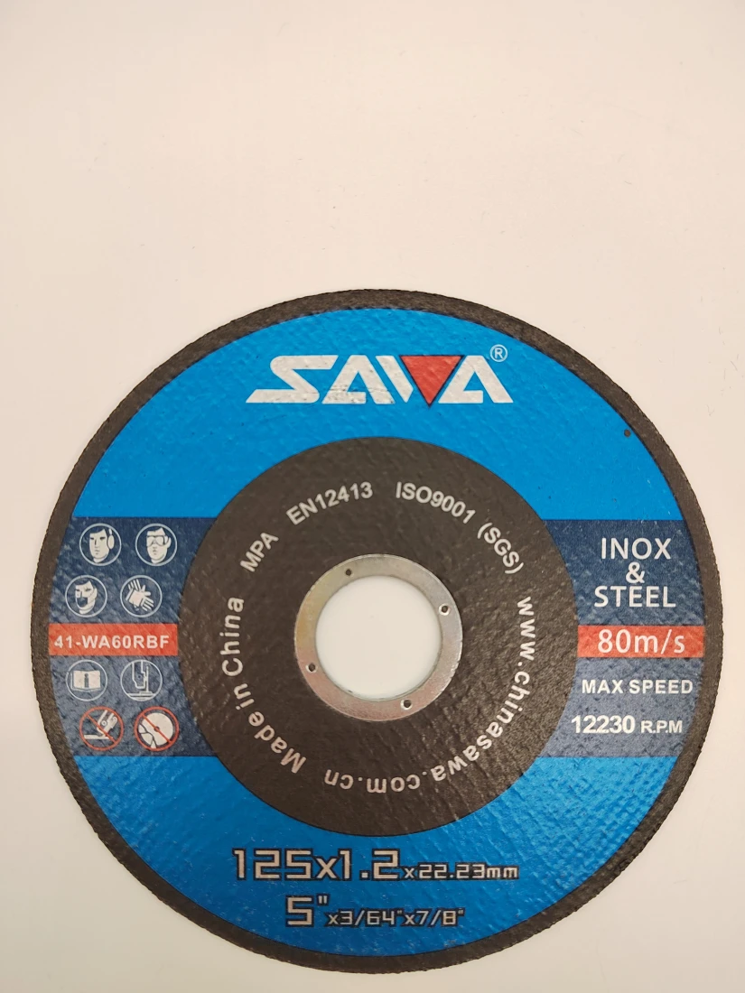 Low Price 125x1.2x22.23mm Factory Supply Cut Off Wheels Cutting Disc