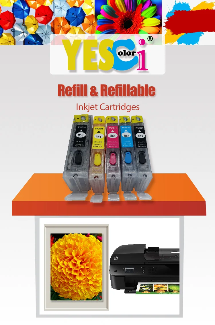 Yes Colorful 952 956 Xl 952xl 956xl Premium Compatible Color Inkjet Ink Cartridge Hp952 For Hp 