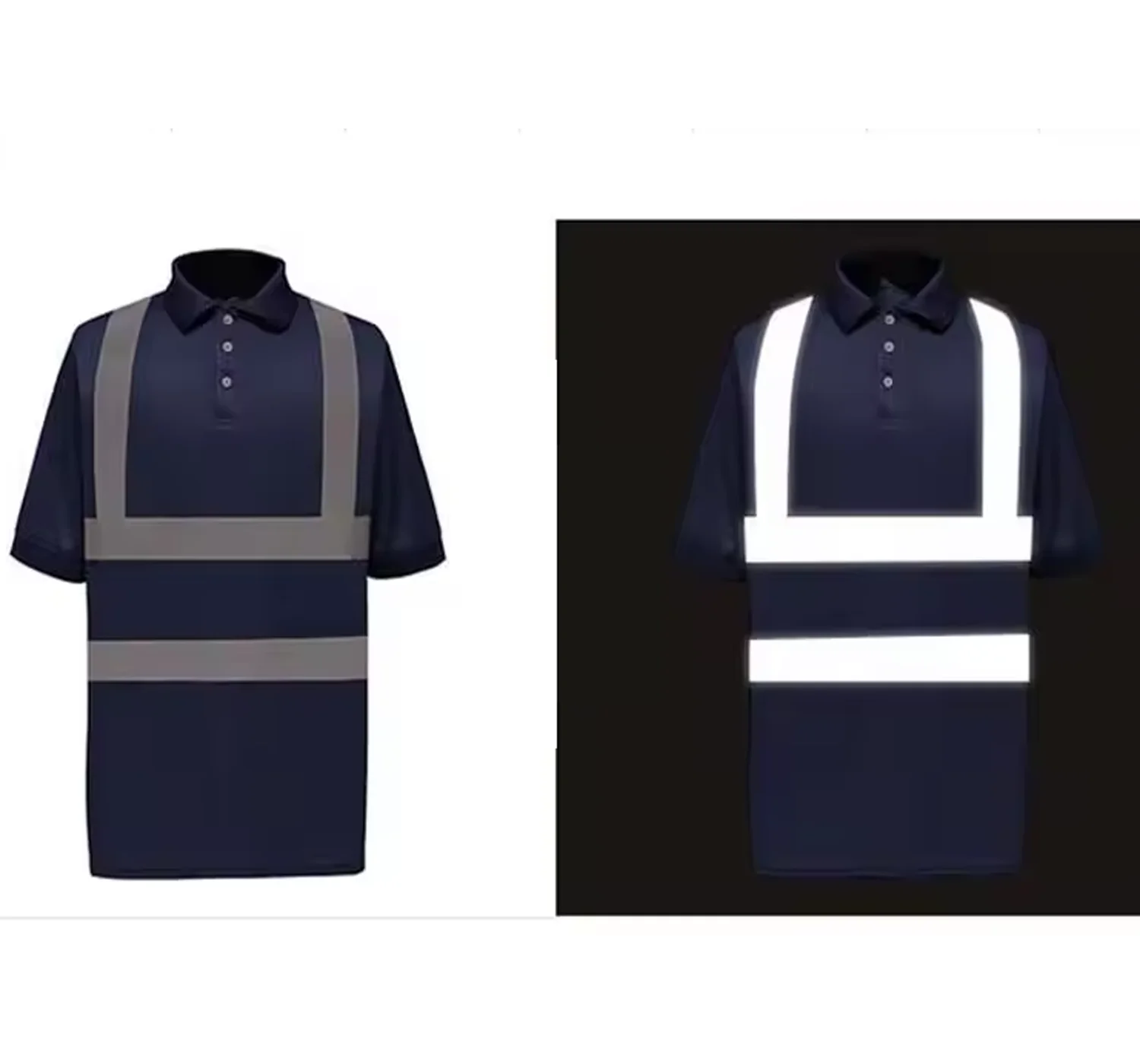 OEM Logo Custom Outdoor Work Protection Construction Industry High Visibility Reflective Safety Secu