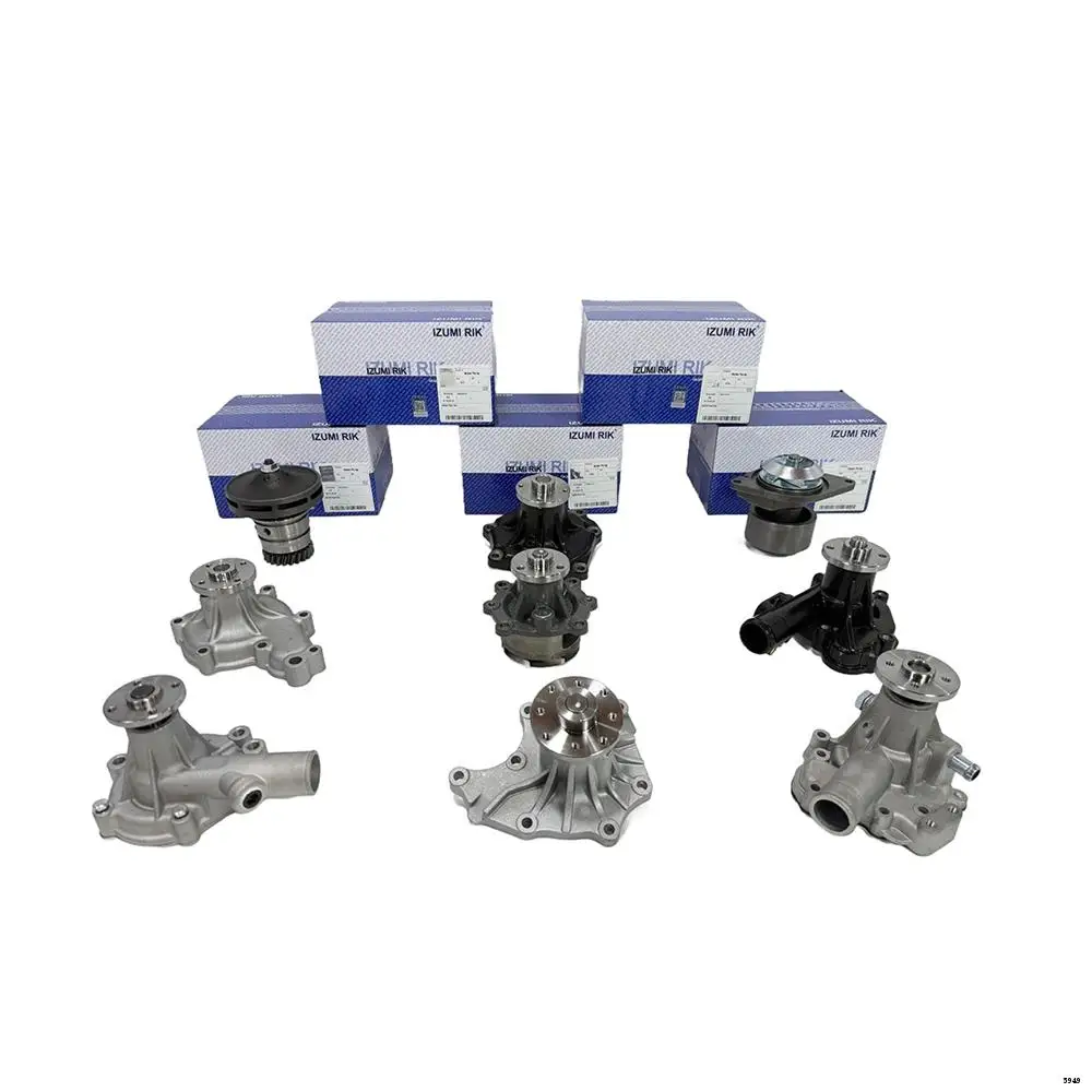 IZUMI RIK Water Pump for Mitsubishi 4D5C Replacement Engine Parts