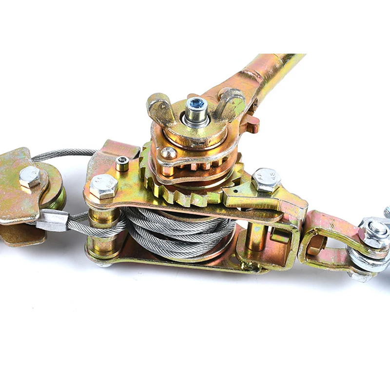 YJINGRUI Drahtgriff 2T - Zugwerkzeug Für Drahtseile & Kabel, 4-22mm Kapazität