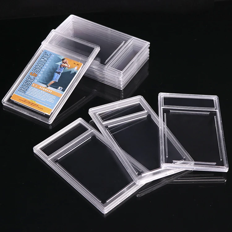 Graded Card Case Psa Card Slab Sports Card Case Pokemon Card Holder One  Touch Magnetic Card Holder Toploader Ultrapro Trading Card Top Loader -  China 3X4' Top Loaders Trading and Ultra PRO