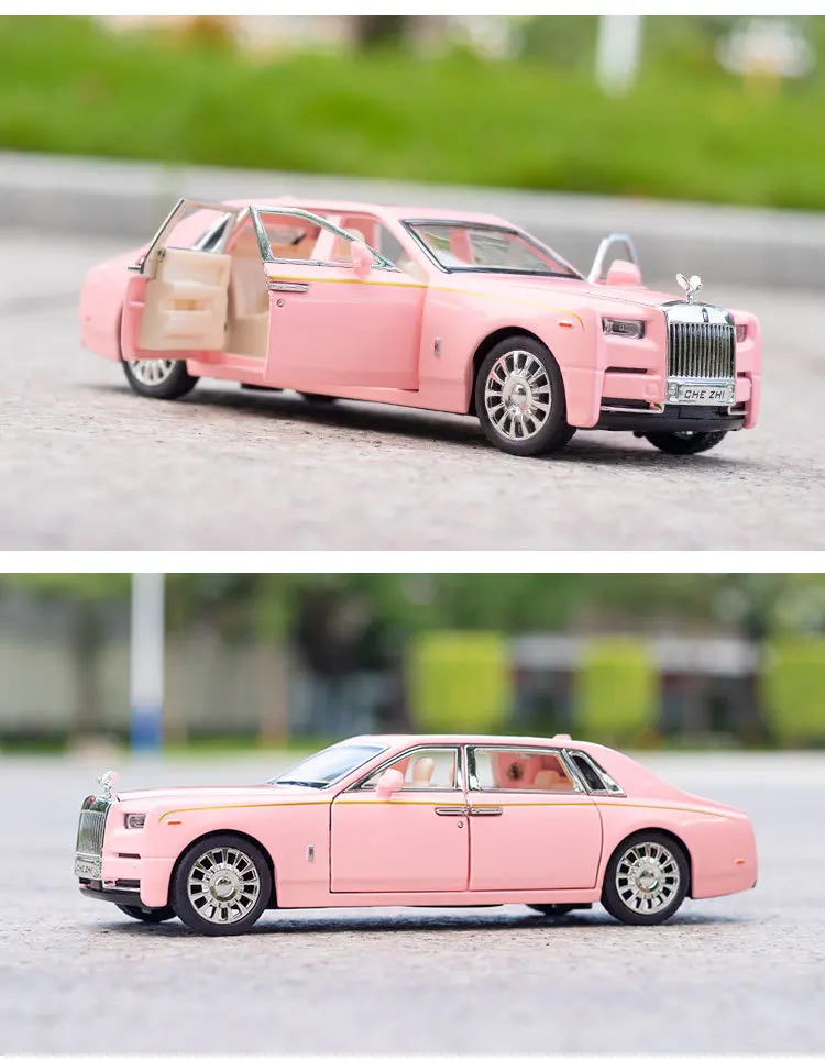 Che Zhi 124 RollsRoyce Phantom Model with Sound and Light view  Unboxing   YouTube