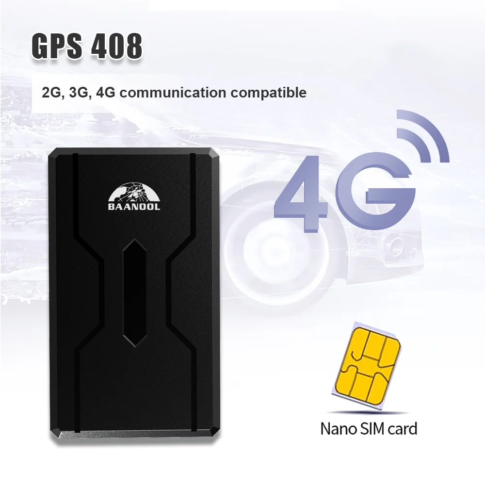 Coban 408 Magnet GPS Tracker 4G Phone Trackers 10000mAh Spy Gadgets With GPS Tracking System Mobile Tracking Software