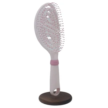 Durable Anti-Hair Loss Silicone Massage Brush Home Use Scalp Shampoo Massager with Plastic Handle Common Comb Type