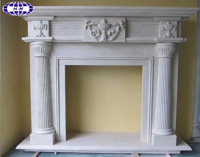 Оптовая продажа достойное качество натурального мрамора угловой мраморный портал для