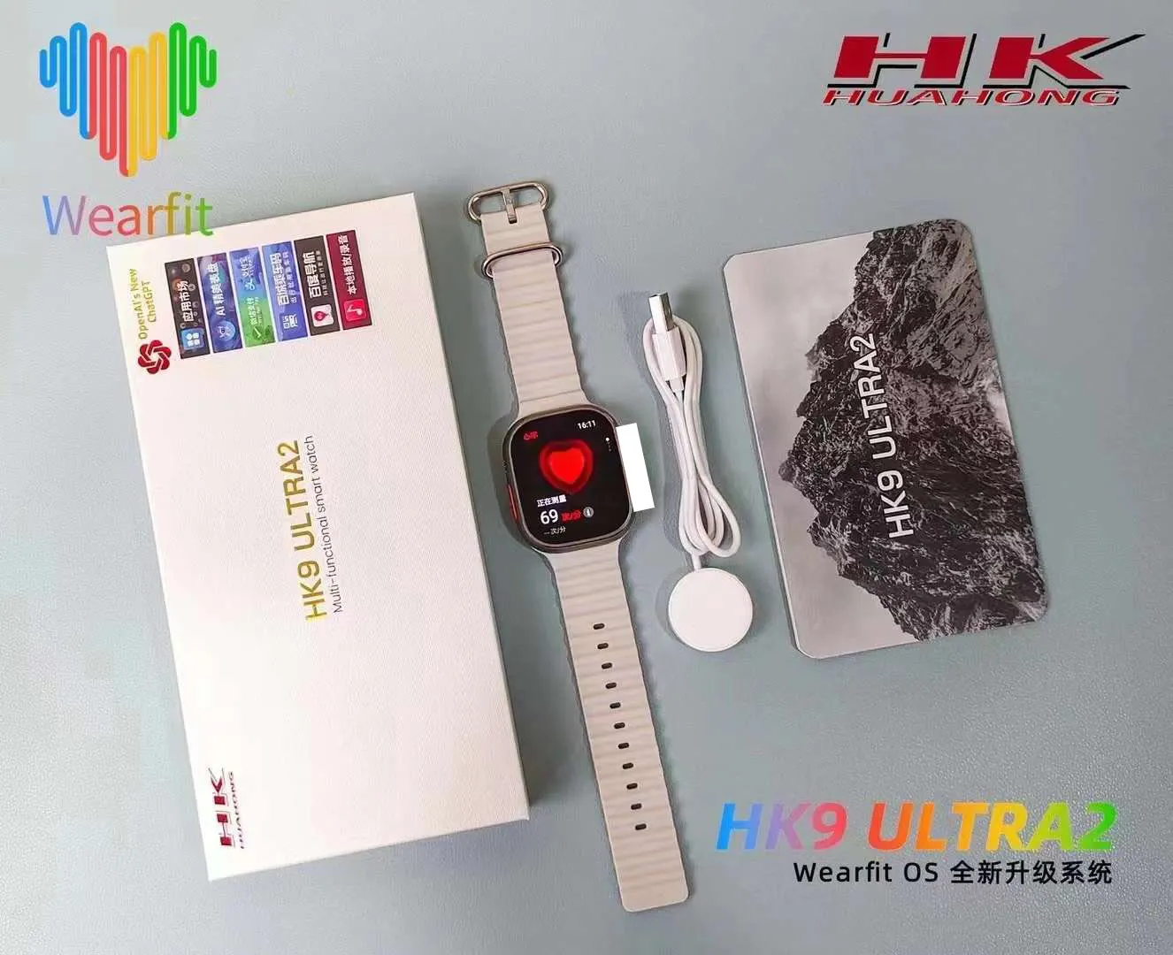 Hk9 Ultra 2 Smartwatch Original 2Gb Ram Amoled Display Wholesale - Smart  Watches - 1081744626