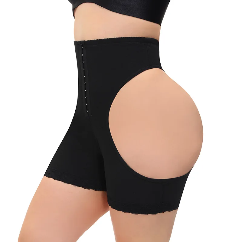 Plus size buttocks exposed high waist