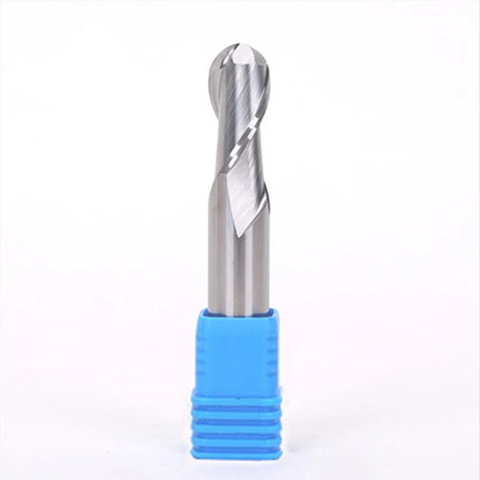 Fresa Terminale Naso A Sfera In Carburo Massiccio Diametro Di Taglio - Foto 7