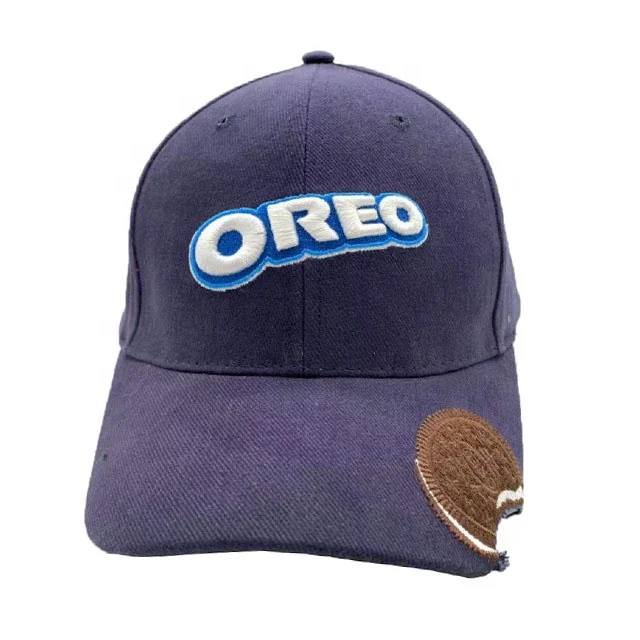 Food Brand Embroidered Sports Caps 
