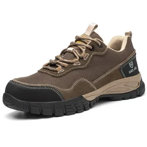 Zstep SAFETY Steel Toe Labor Footwear Functional Men's Safety Shoes Light Weight Breathable Cement Work Safety Shoes for Men