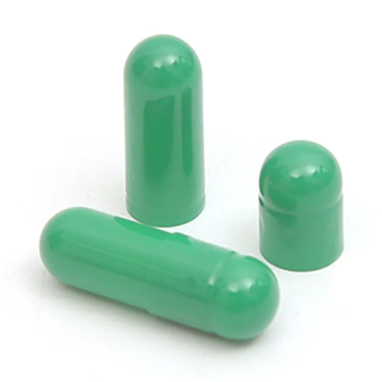 High Quality Red Color Empty Gelatin Capsules Size 000 Separated