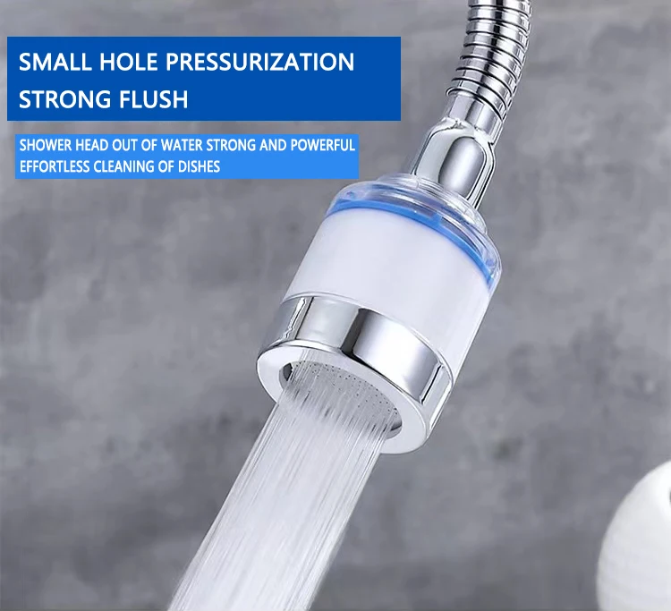 Universal Splash Filter Swivel Sink Faucet Aerator Replaceable Filter
