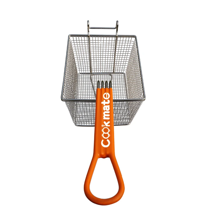 Perfect Size for Mesh Baskets China Manufacture Non-Stick Chef Deep Fryer Basket