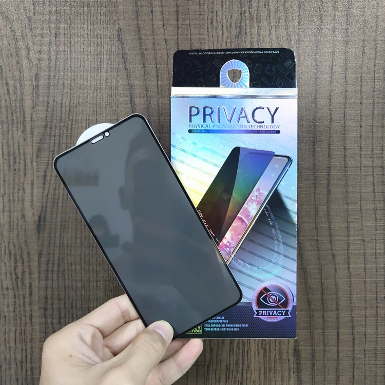 Full Gule Guard Anti Spy For Iphone 13 Pro Max Screen Protector Privacy