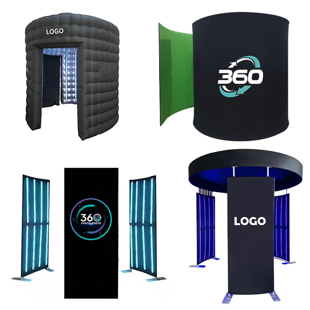 360 Photo Booth Backdrops Pack For Shoot 360 Photo Booth Backdrop ...