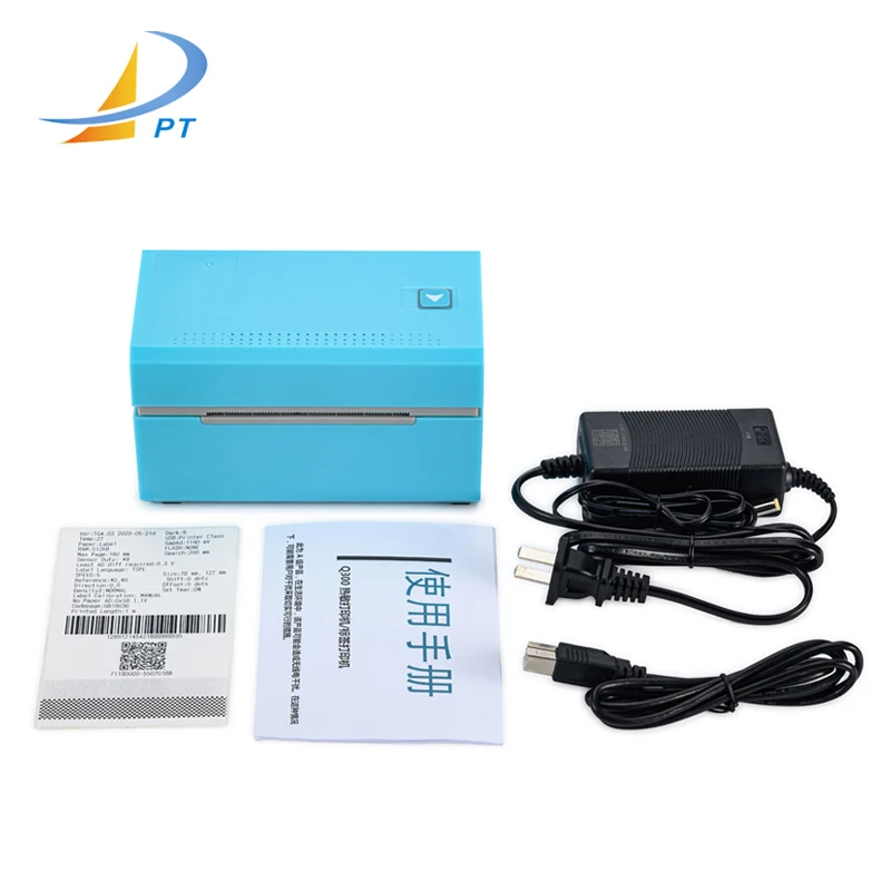 Barcode Waybill Rollo Label Printer BT Desktop Thermal Shipping Label Printer 3x6 Inch for Logistic
