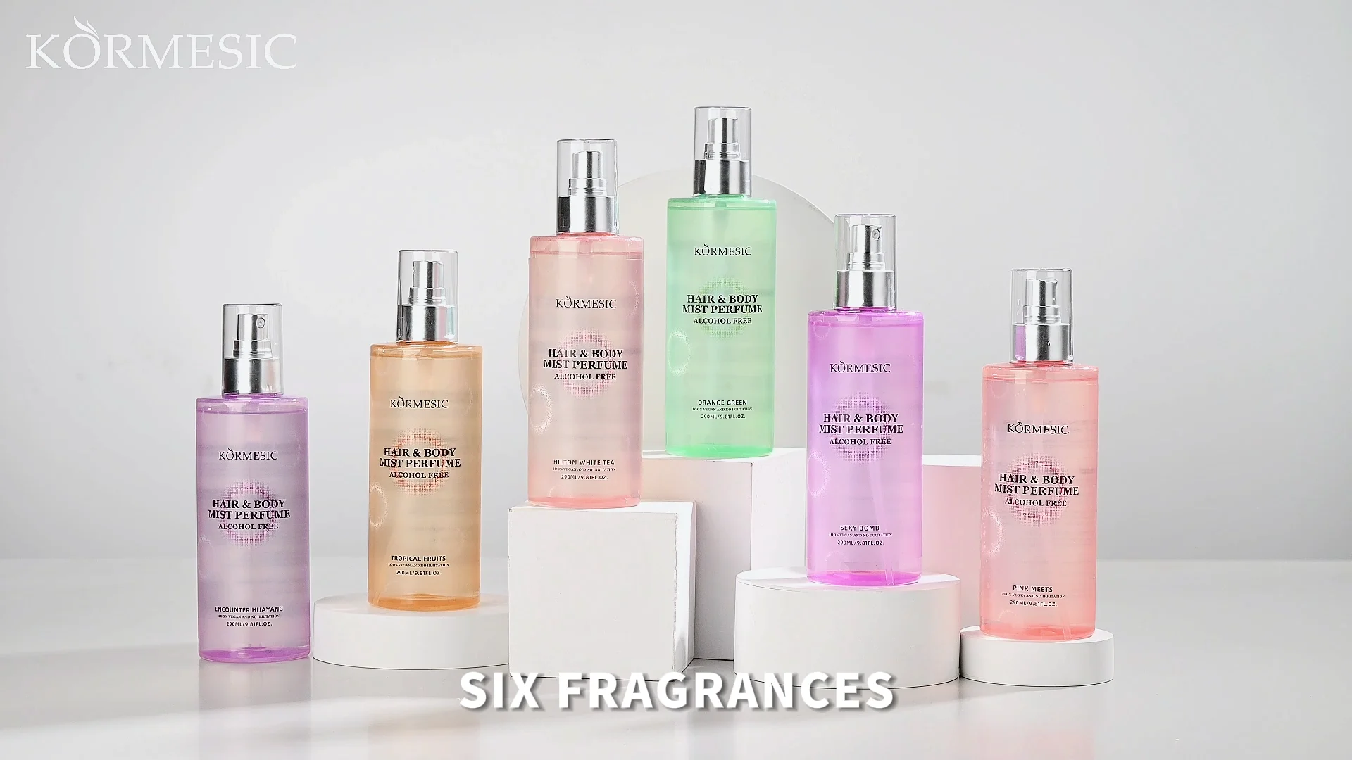 Kormesic Long Lasting Customized Women Body Mist And Spray Perfume