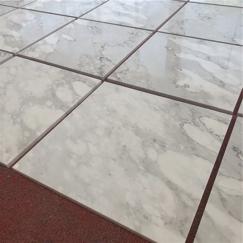 Modern Design GuangXi White Marble From China Polished Flooring Tile for Hotel Use 1-Year Warranty