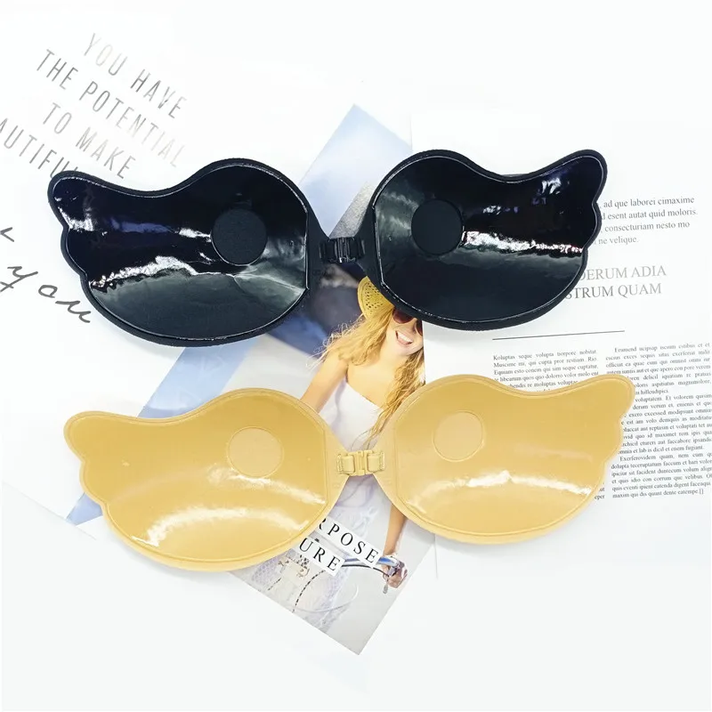 Lady Sexy Cloth Invisible Bra Breathable Push up Bra Strapless Bra