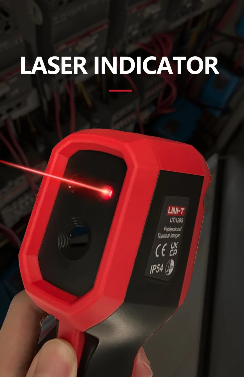 UNI-T UTI120S Thermal Imaging Camera 120x90 Pixel Construction Thermal Imager for Repair Floor Heating Tube Testing Phone Repair