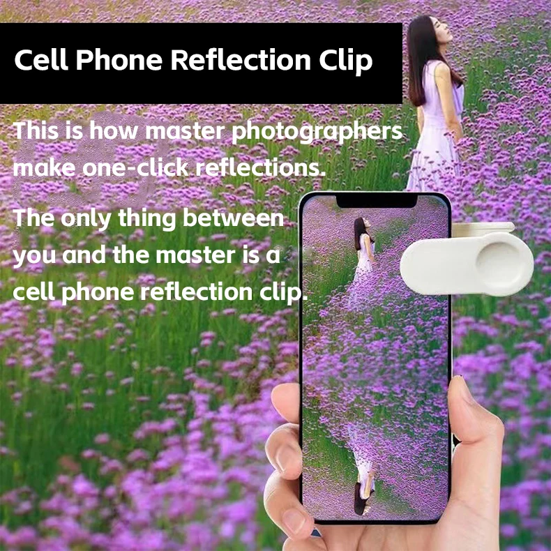 Is Cell Phone Reflection GiAi New Mobile Phone Camera Mirror Reflection Lens Clip Kit for iPhone ...