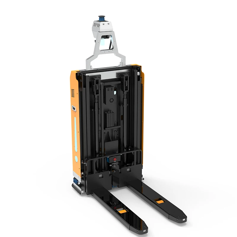 CE Certified 3D SLAM 2T 1600mm Autonomous AGV Forklift Pallet Stacker Smart Warehouse Delivery Robot