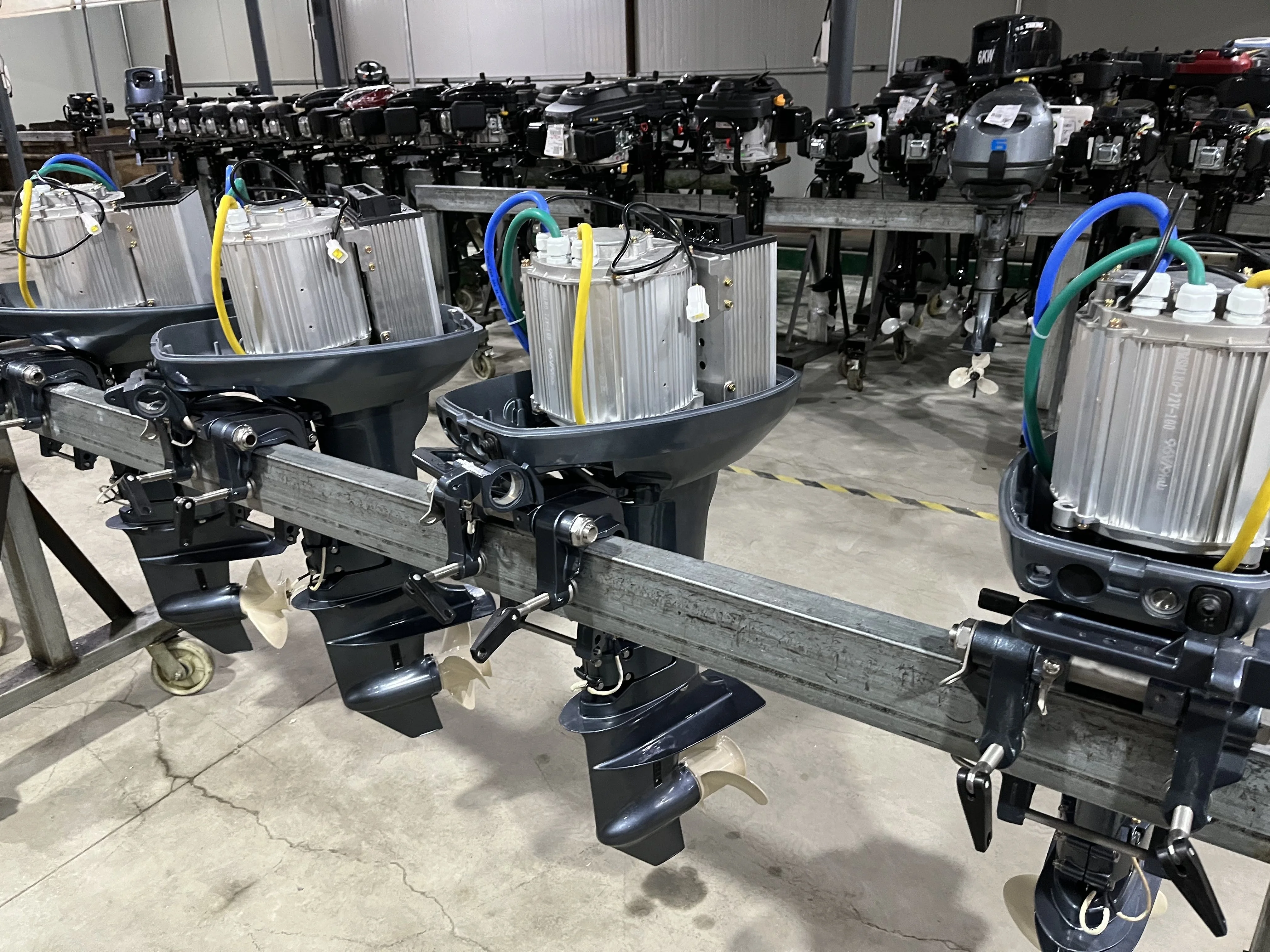 20hp Electric Boat Engine 96v 15kw Low Noise Brushless Outboard Motor