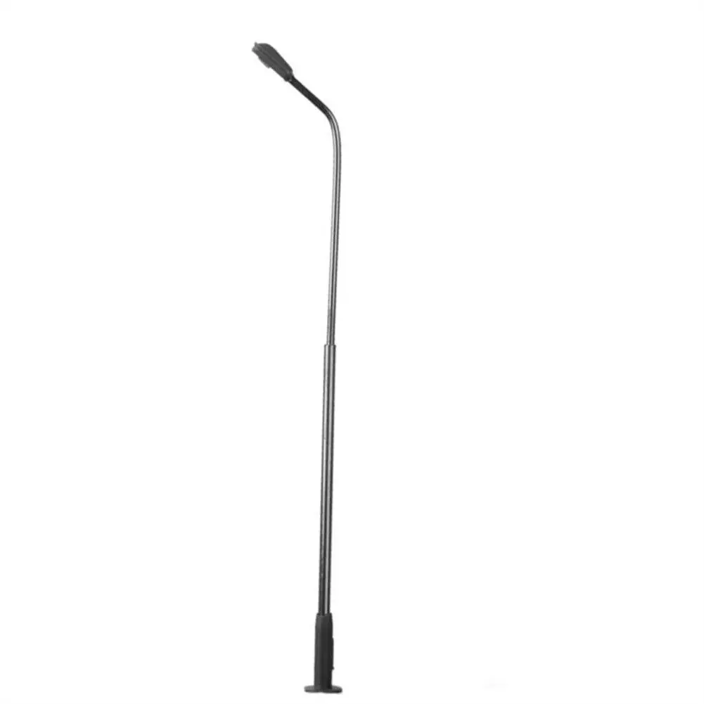 Модель железнодорожного поезда, лампа, столб, уличные фонари, весы, светодиодные лампы, миниатюры