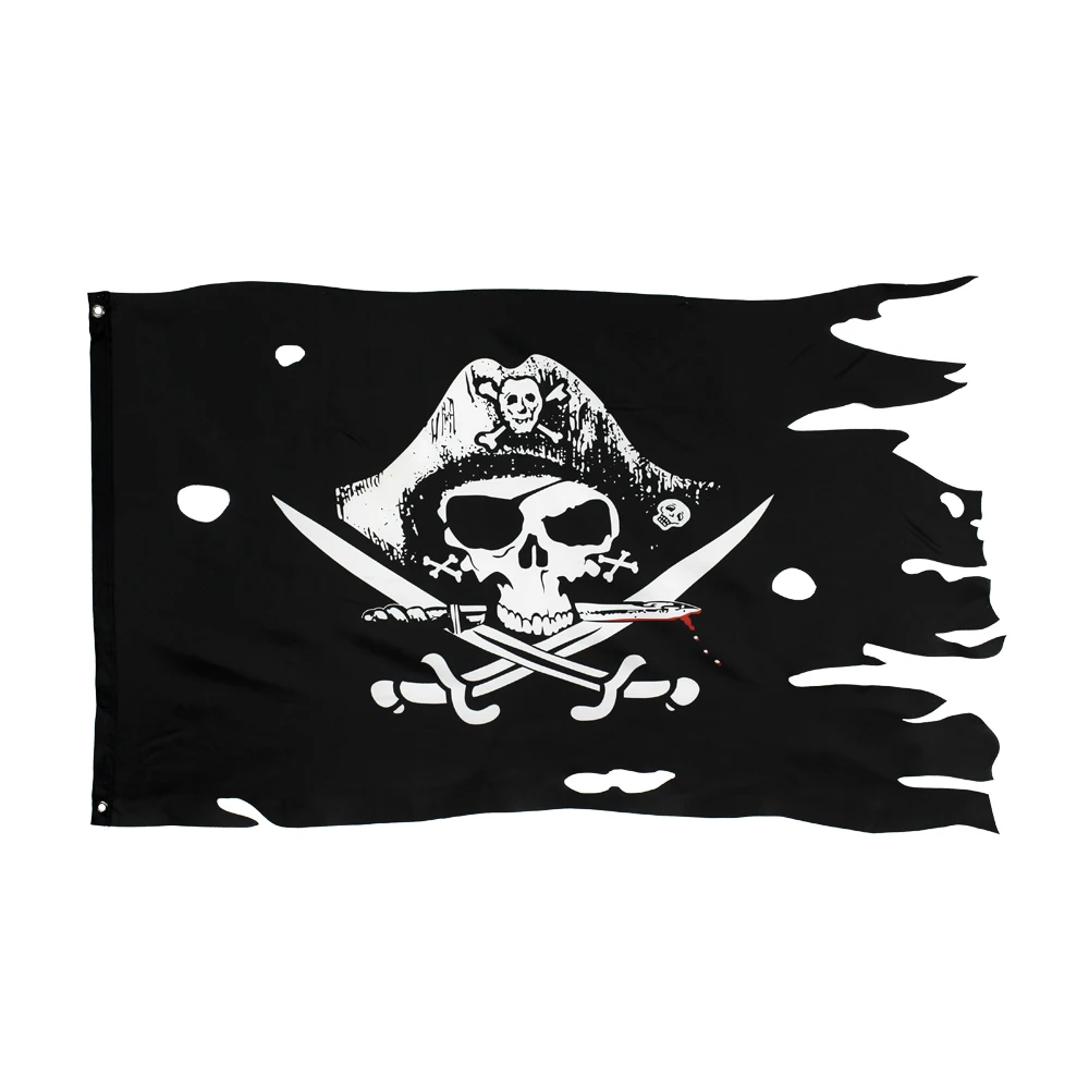 Buy Pirate flags, Buy Pirate With Patch Flag Jolly roger flag