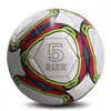Balón de fútbol de pu rojo