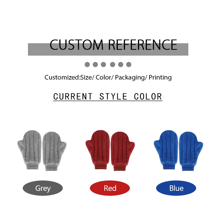 Microwavable Heating Mittens For Hand And Fingers To Relieve Arthritis