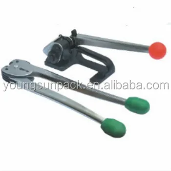 Steel Band Packer Combination Set 16mm Steel Strap Tensioner Sealer Strapping Tools