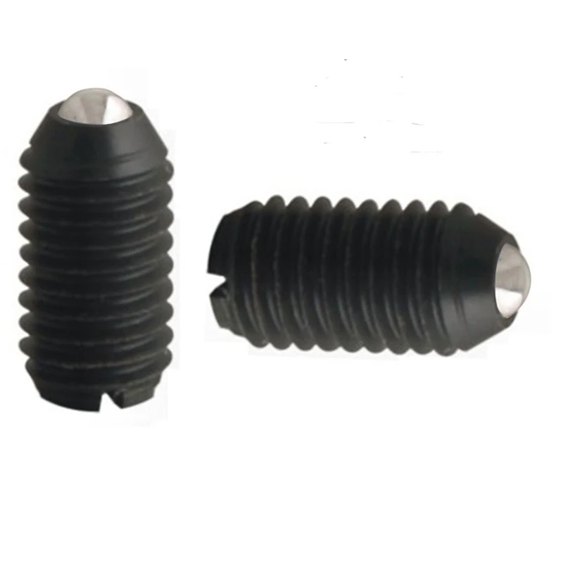 High Quality Excellent 55HRC SUS440C Ball Plungers Resin Black White POM  Hardware Fasteners