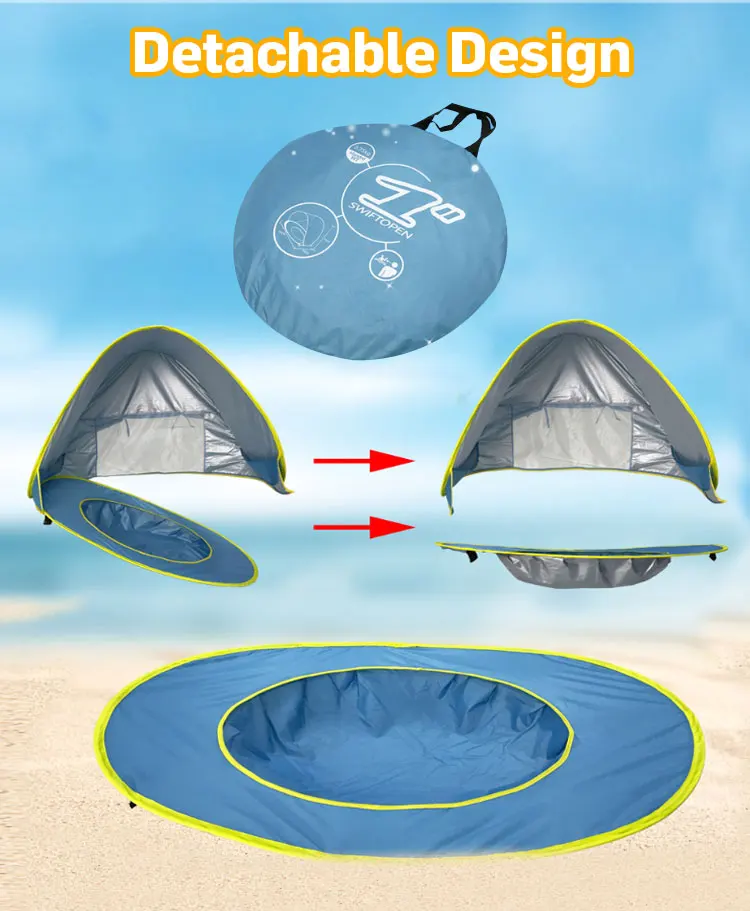 Pool Popup Module Custom Portable Quick Set up Children's Swimming Play Water Pool Pop up ...