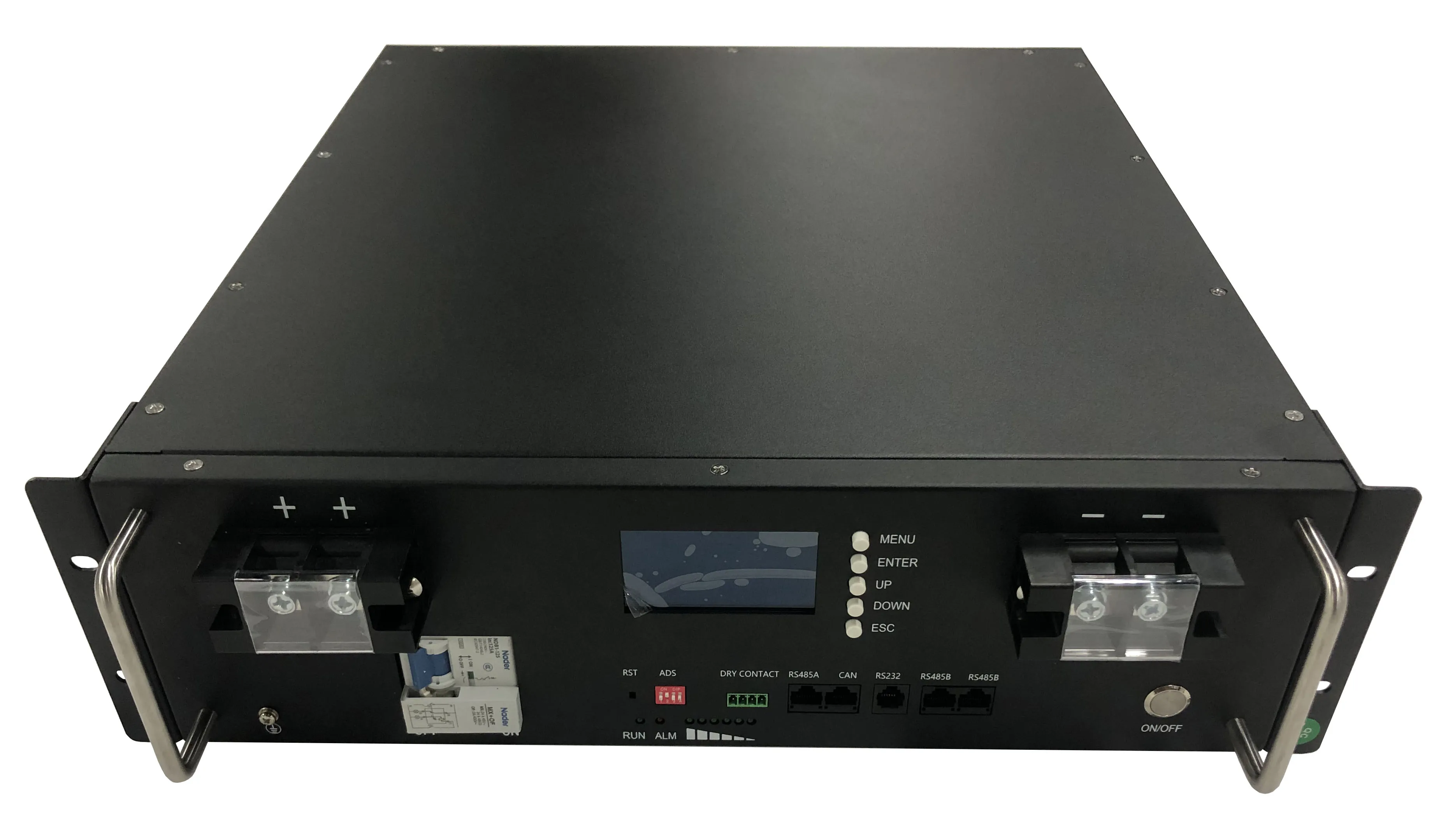 Rack-mounted Rechargeable 51.2V 100Ah 200Ah Lithium Ion Battery LiFePO4 ...