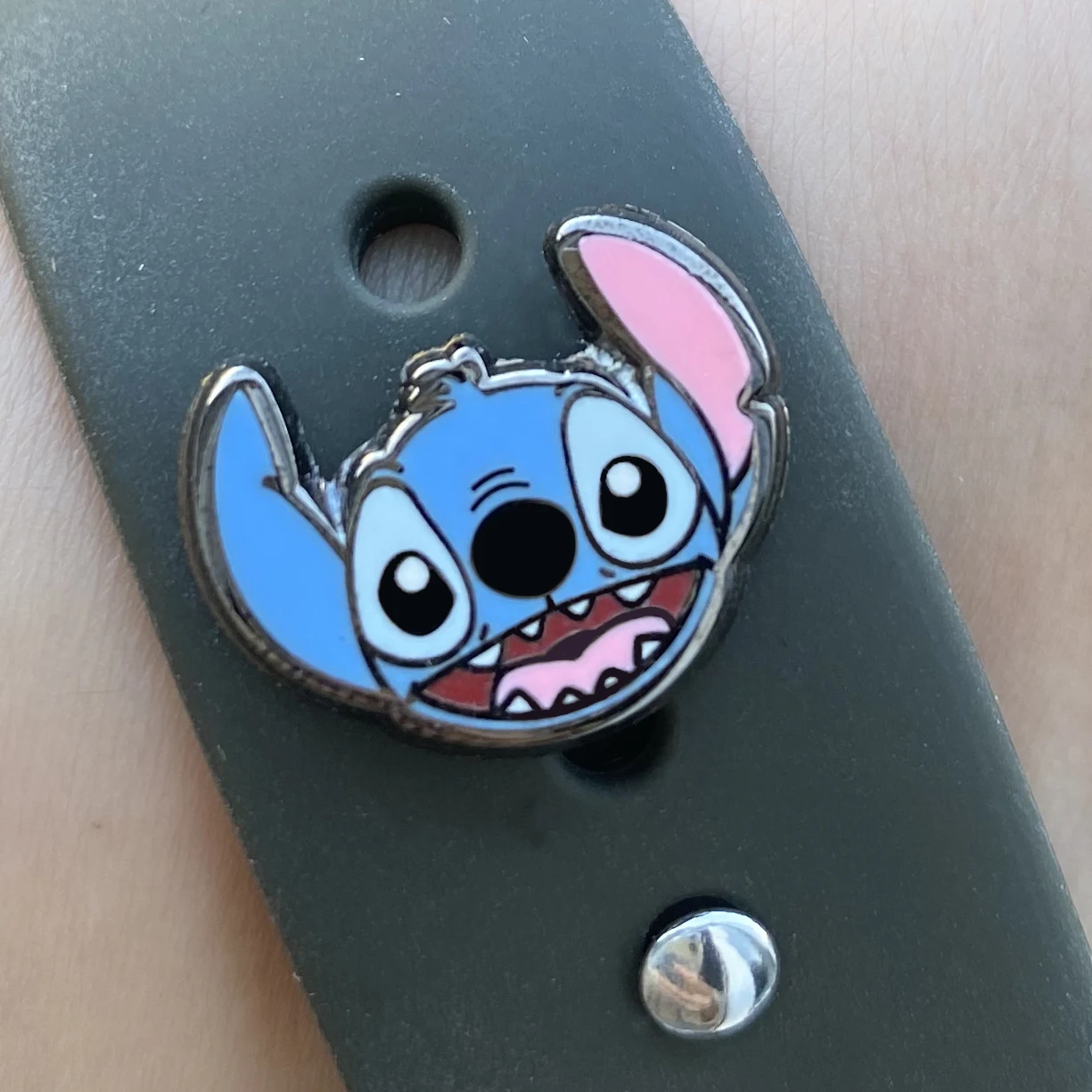 Stitch Cartoon Charms Enamel Decoration for Apple Watch display picture 1