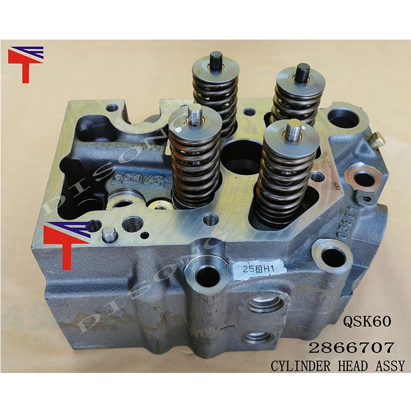 diesel parts 2866707 4916793 for QSK60 engines cylinder head assy 