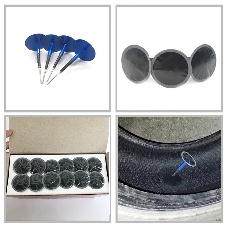 Tire Repair Tubeless Tyre Mushroom Patch Plug for Puncture