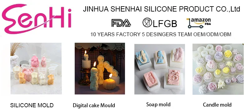 上品な LOVE 3D NEW Shape Candles DIY for Perfect - Mold Candle Mug アイドル