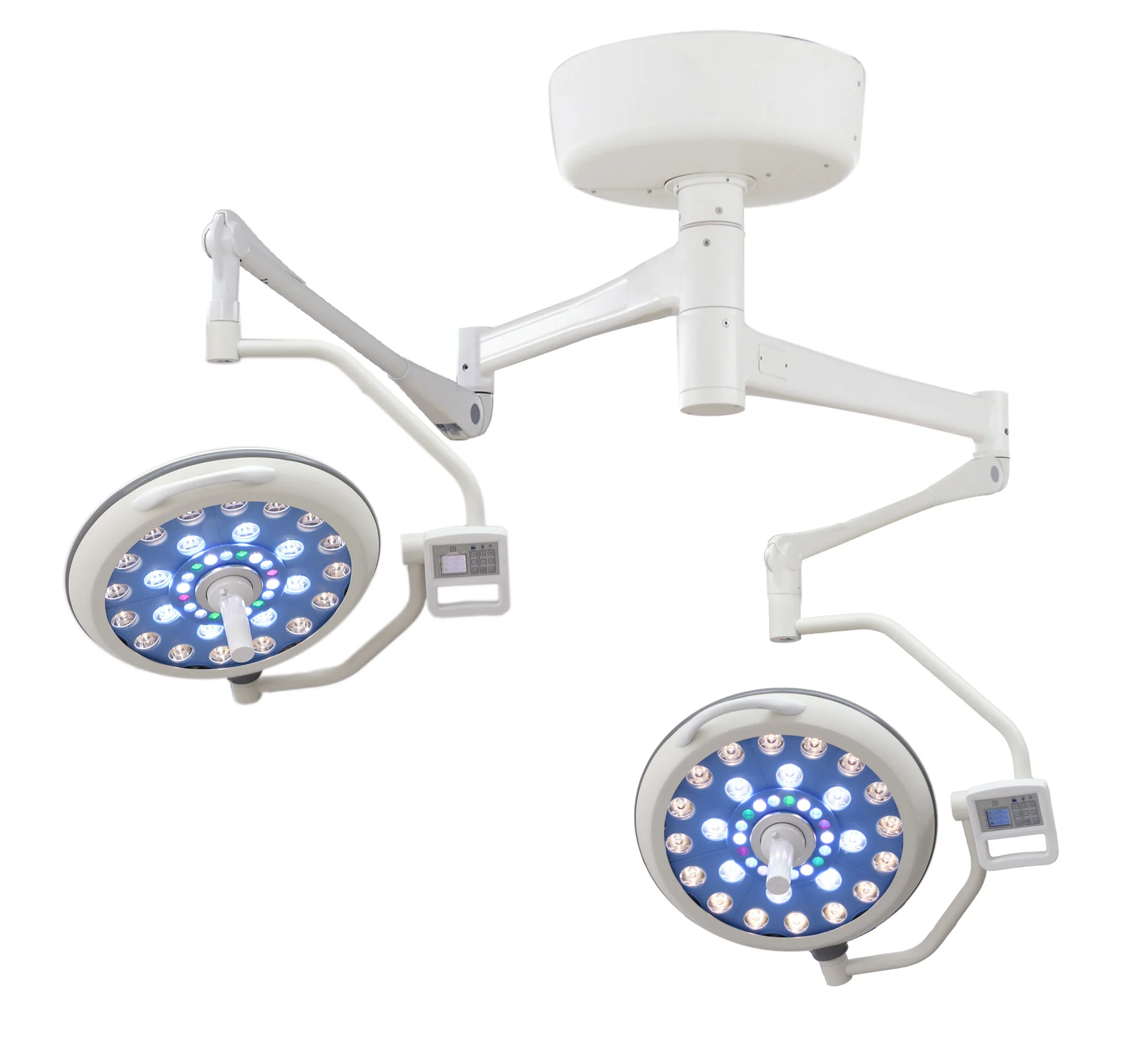 High Illumination Surgical Light Led 500 Shadowless Operating Lamp Double Heads Led Operation Lighting